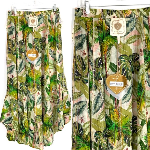 Z&L EUROPE Rio Jungle Maxi Skirt Brand New With Tag Attached Large - Picture 11 of 16